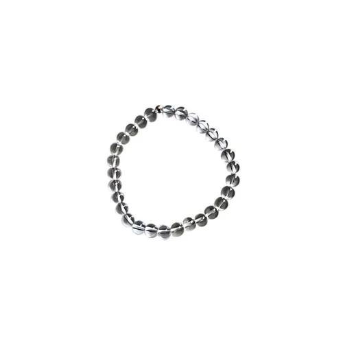 Bracelet cristal de roche 6mm