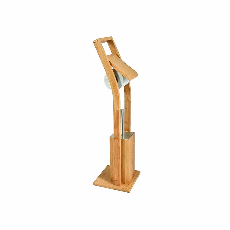 Accessoire WC – Combiné Incliné Wc Bambou Inox MSV