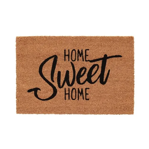 Paillasson en fibre de coco imprimé Home sweet home - 75 x 45 cm
