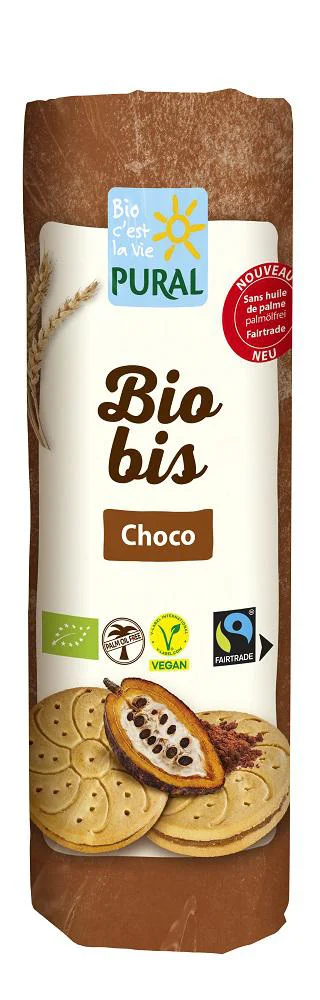 Biscuit Biobis Chocolat bio Pural - 320 g