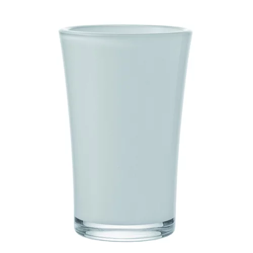 Vase Bloom blanc H 22 x Ø 14 cm