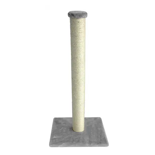 Arbre à chat griffoir gris Europet Classic High post - Ø 40 x H 90 cm