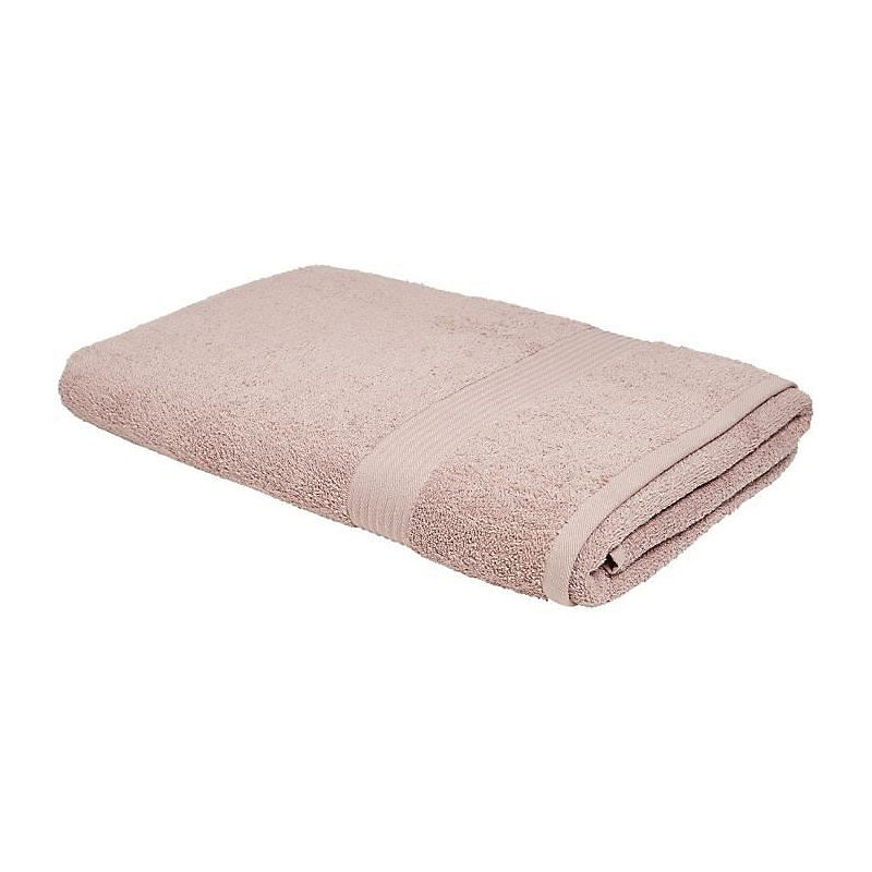 Drap de Bain TODAY 70 × 130 cm 100% Coton – Rose des sables