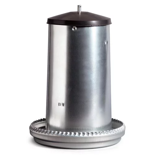 Mangeoire trémie en acier galvanisé de 18 kg Ø 39 cm