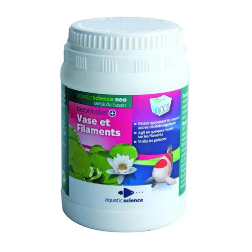 Traitement bassin contre vase et filament 180 gr