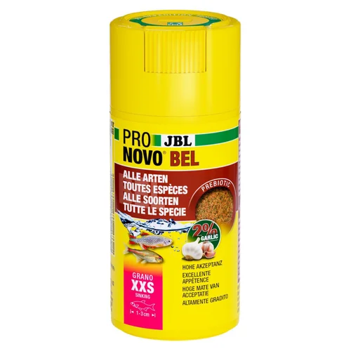 Granulés pour poissons d'aquarium JBL Bel Grano XXS - 100 ml