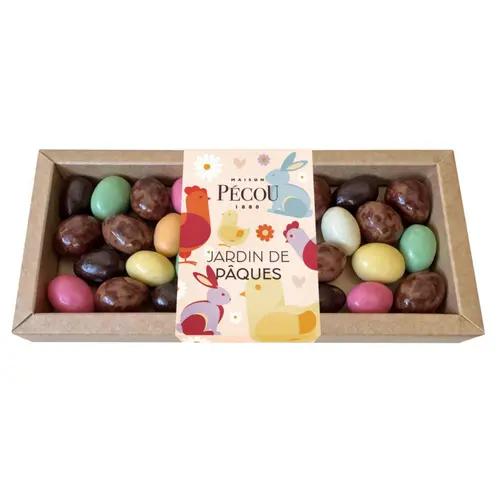 Écrin de chocolats Jardin de Pâques Pecou