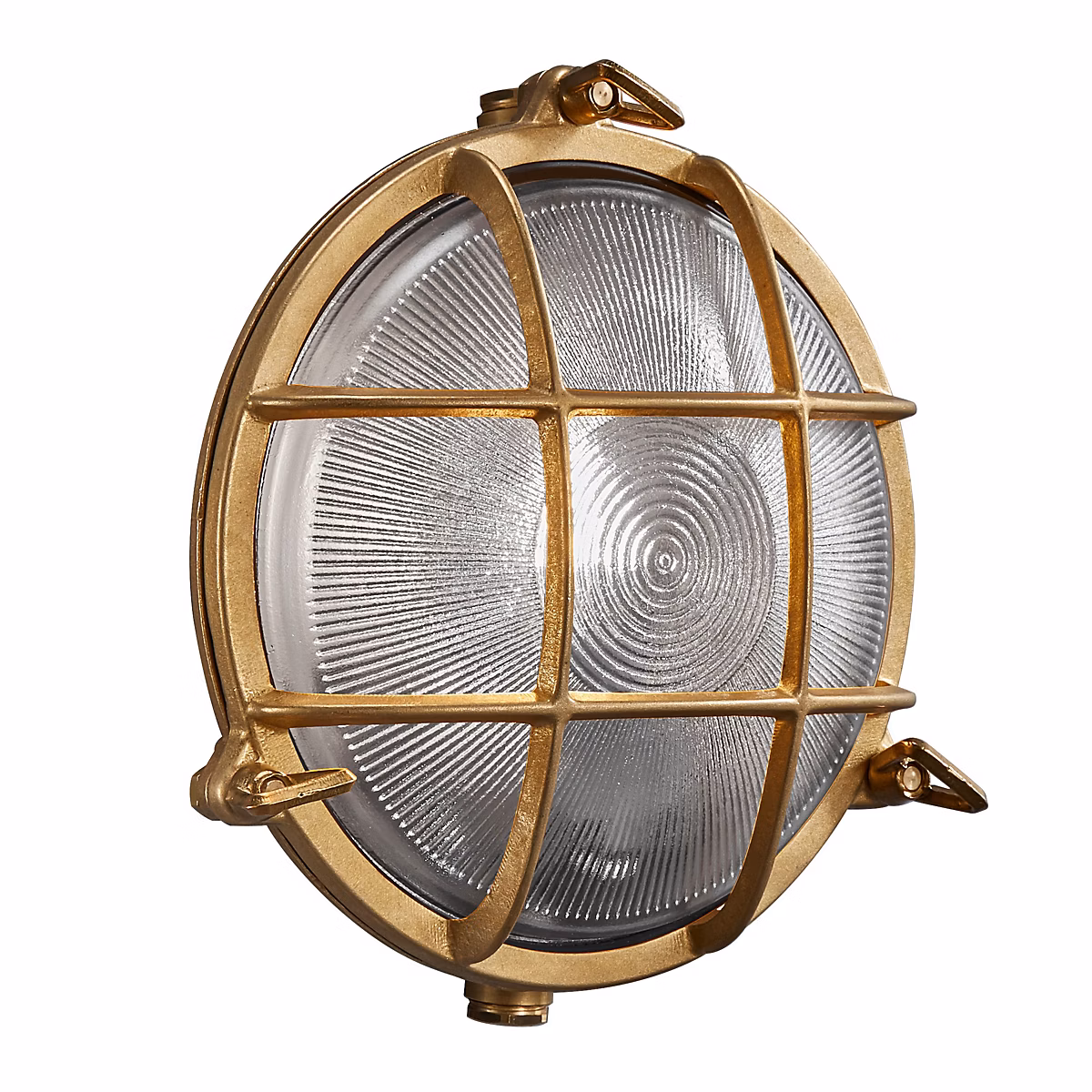 Applique murale POLPERRO Brass Laiton | H.19.5 – IP64 – E27 /Nordlux Extérieur