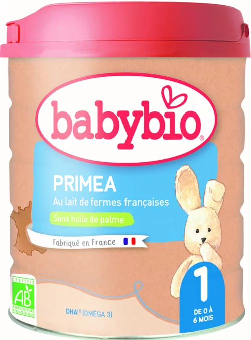 BABYBIO Primea 1 pour 0-6 mois – 800 gr