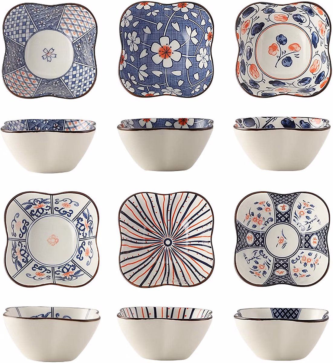 Bol à dessert japonais en porcelaine 100 ml – Réf. XIVNMLRUE5312690609