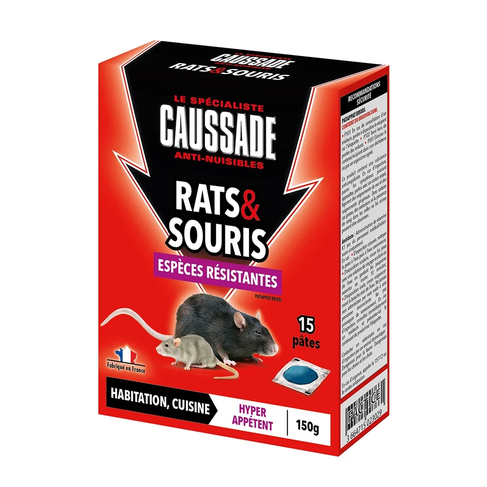Rats et souris espèces résistantes CAUSSADE