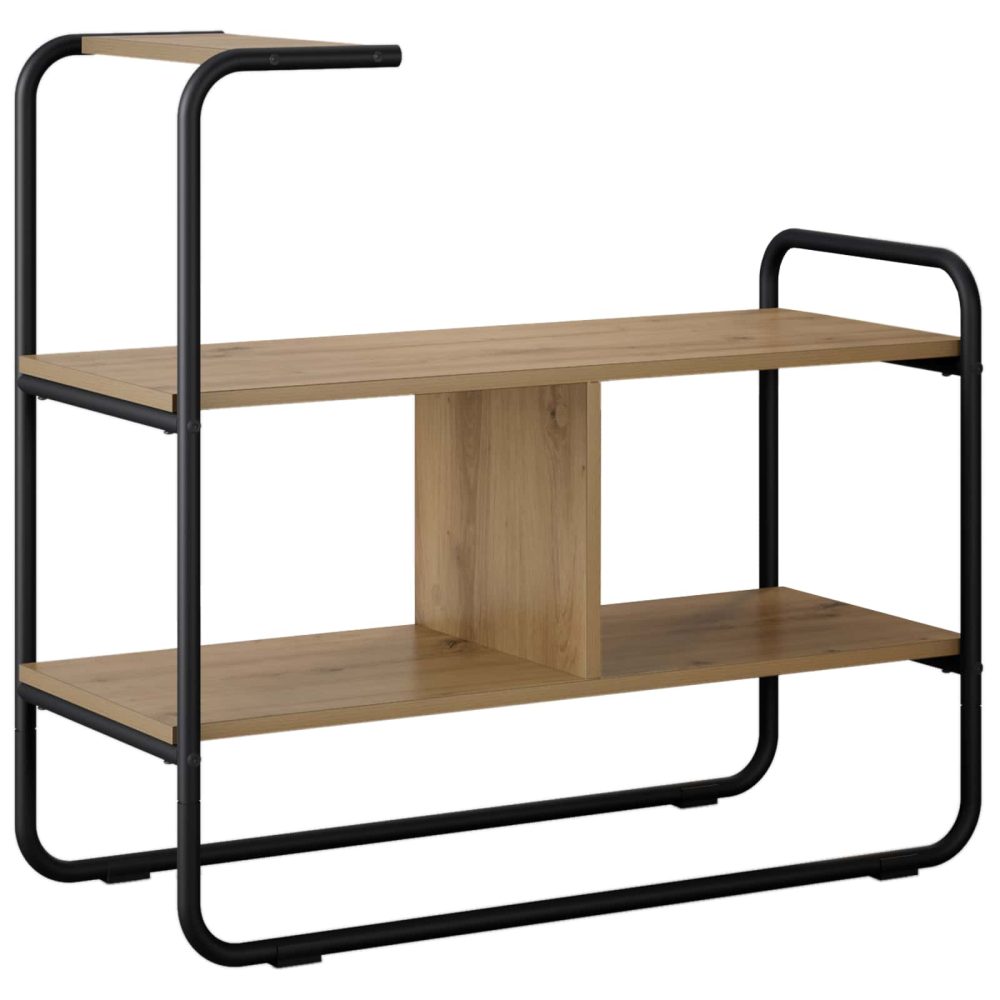 vidaXL Table console Chêne artisanal 80 x 35 x 75 cm Bois d'ingénierie – Mobilier de jardin