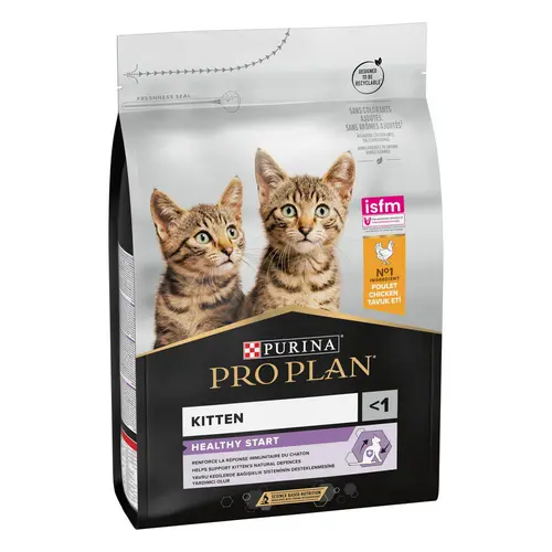 Croquette pour chaton au poulet Pro Plan - 3 kg