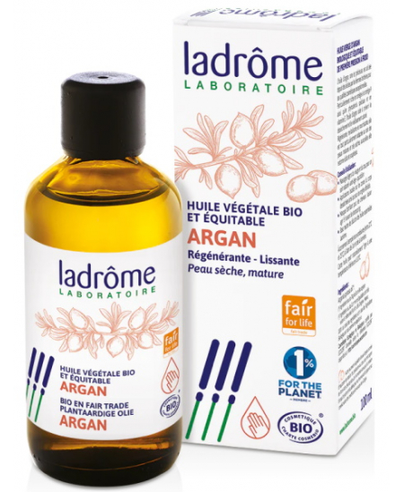Ladrome - Huile végétale d'Argan régénérante et lissante - 100 ml