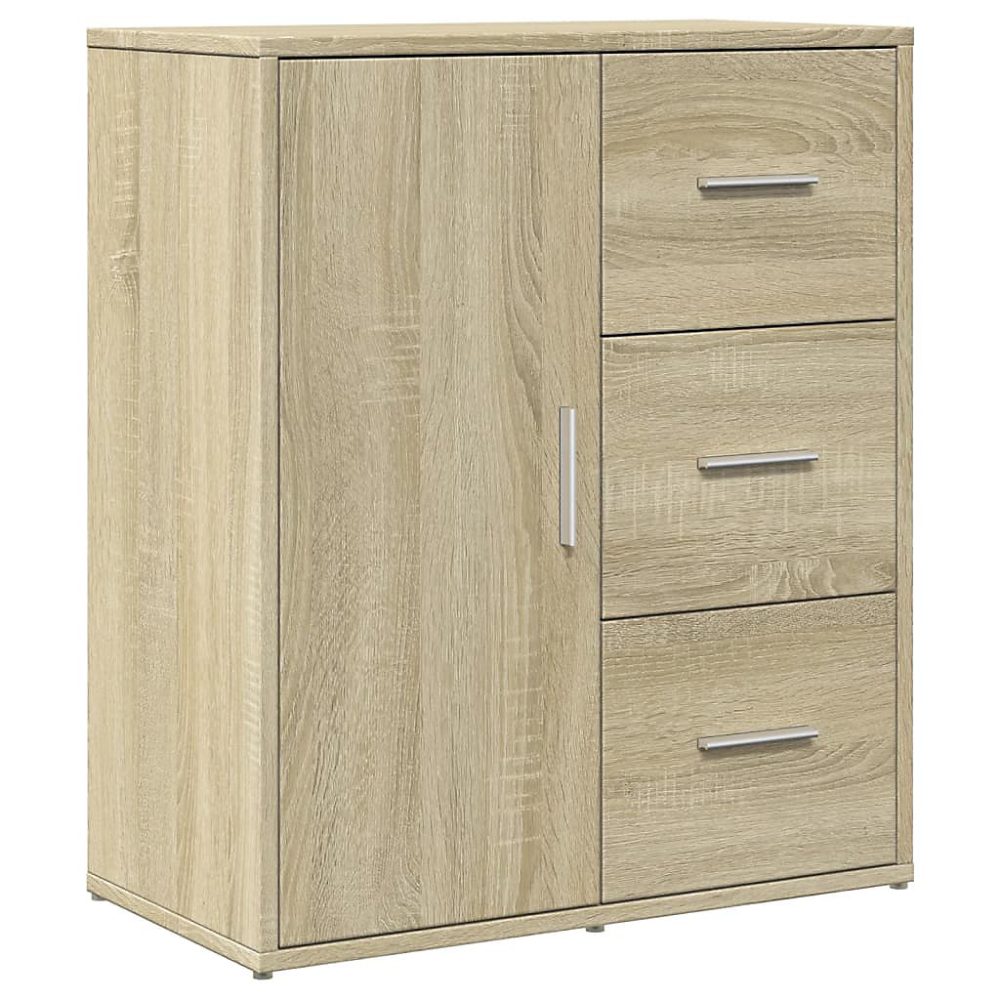 Buffet chêne sonoma 60 × 31 × 70 cm bois d'ingénierie vidaXL