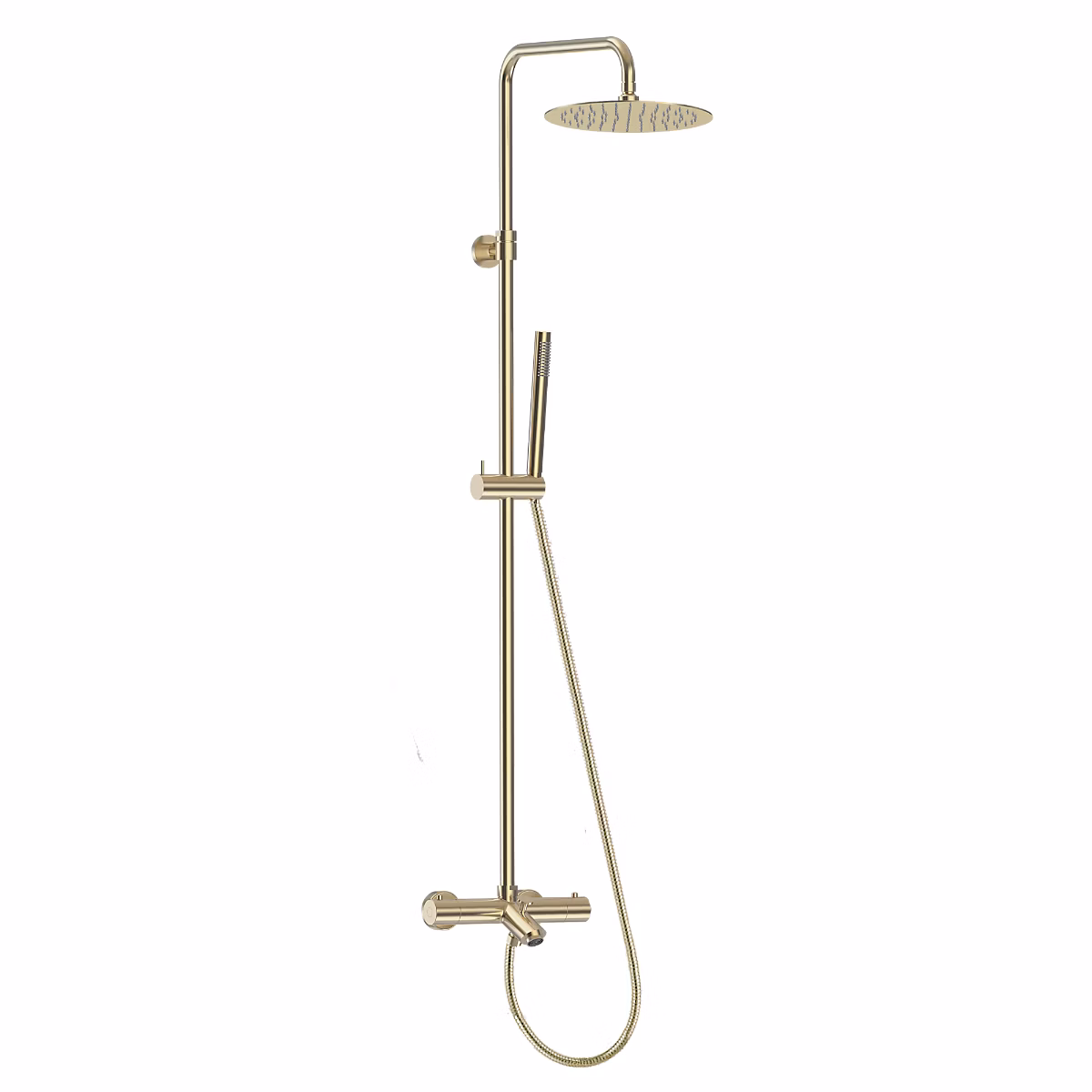 Colonne bain – douche thermostatique or Essebagno luisa II 250
