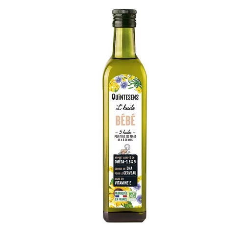 Huile bébé bio Quintesens - 250 ml