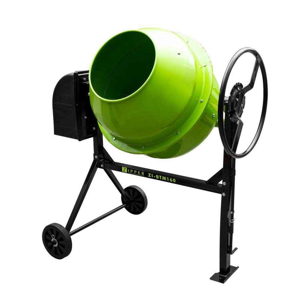 ZIPPER Bétonnière cuve de 160L - 650W - 230V – Aménagement du jardin