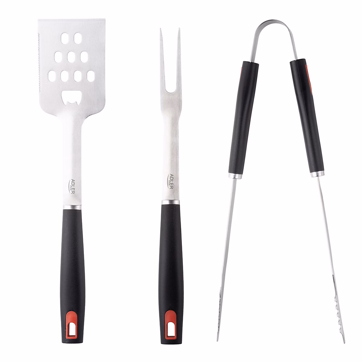 Ensemble d'ustensiles pour barbecue Adler AD6727 Acier inoxydable avec étui de transport – Réf. JQLSXPKBE7970725971