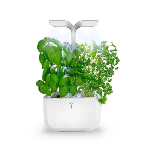 Potager d'intérieur autonome compact Exky® SMART Arctic White - livré avec 2 lingots