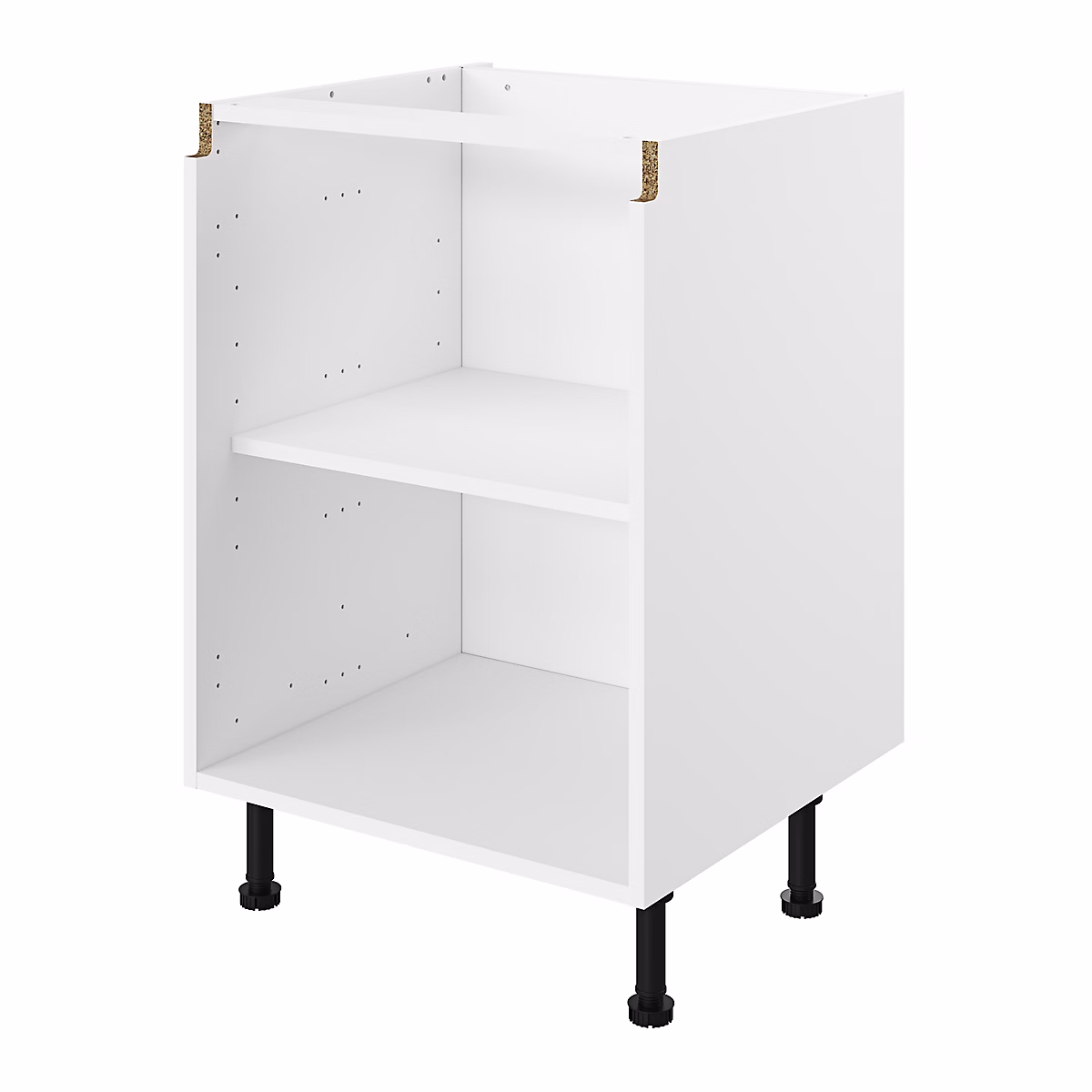 Caisson de cuisine – Caisson bas de cuisine blanc L. 60 cm Caraway Innovo GoodHome