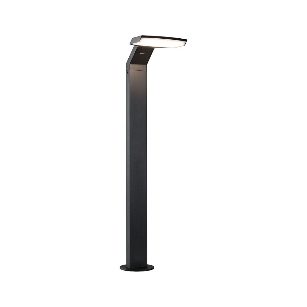 Luminaire et éclairage extérieur – Borne lumineuse LED Zenera résistant à l'eau de mer IP44 670 mm 3000K 10W 700lm 230V Anthracite Métal