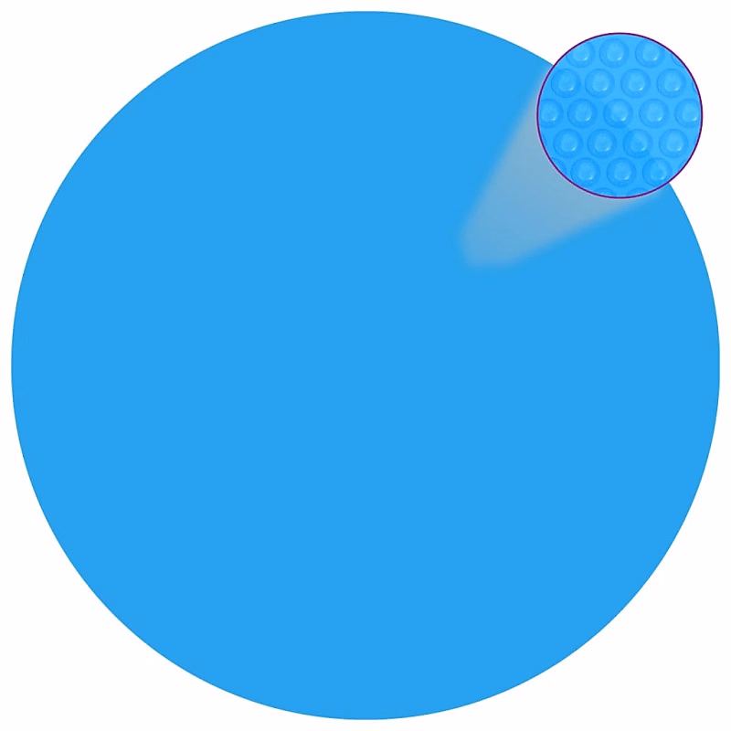 Couverture de piscine Bleu 417 cm PE – Réf. WABOMJLAV3433740729