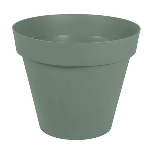 Pot rond en polypropylène vert laurier Eda Toscane 170 L - Ø 79 x H 66 cm