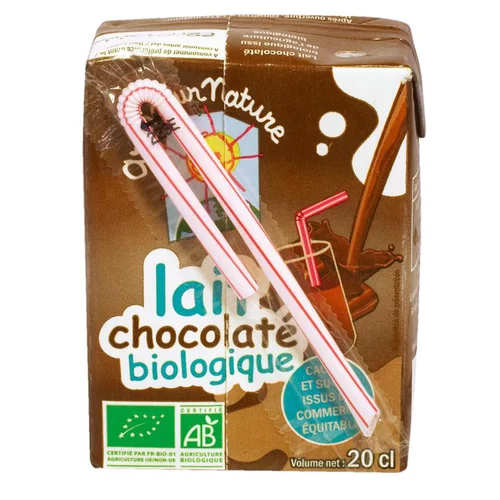 Lait Chocolaté Biologique briquette 20cl