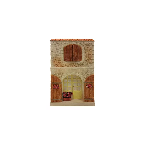 Façade de maison cotignac en plâtre 15 x 3,5 x 25 cm