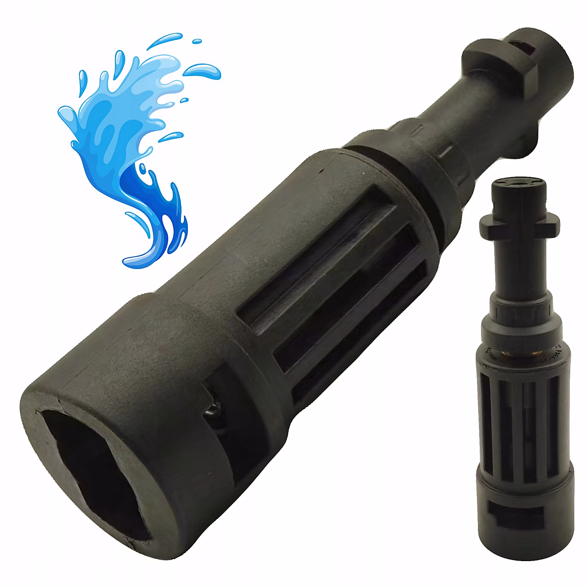 Adaptateur Bayonet de Rechange – Raccord Plastique, 160 Bar, Compatible avec nettoyeur Kärcher Série K
