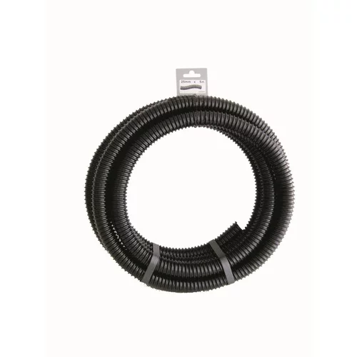 Tuyau prédécoupé noir de 5 m Ø25 mm