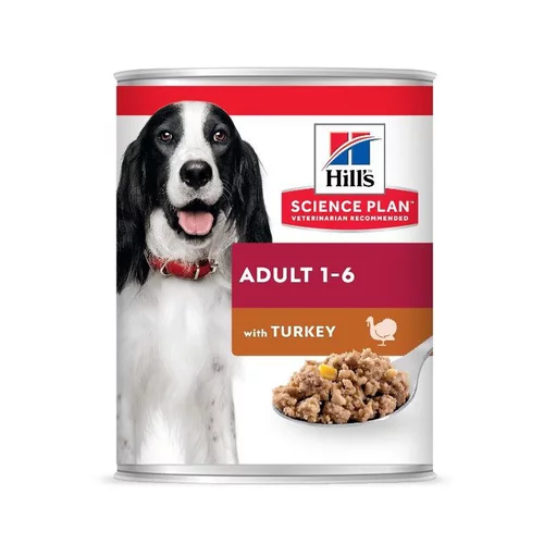 Boîte pour chiens adultes à la dinde Hill’s - 370 gr