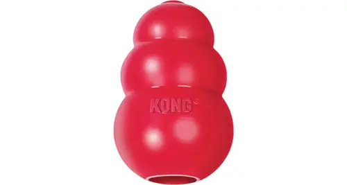 Jouet Chien Kong 15cm classic giant rouge