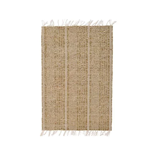 Set de table coloris marron en coton algue