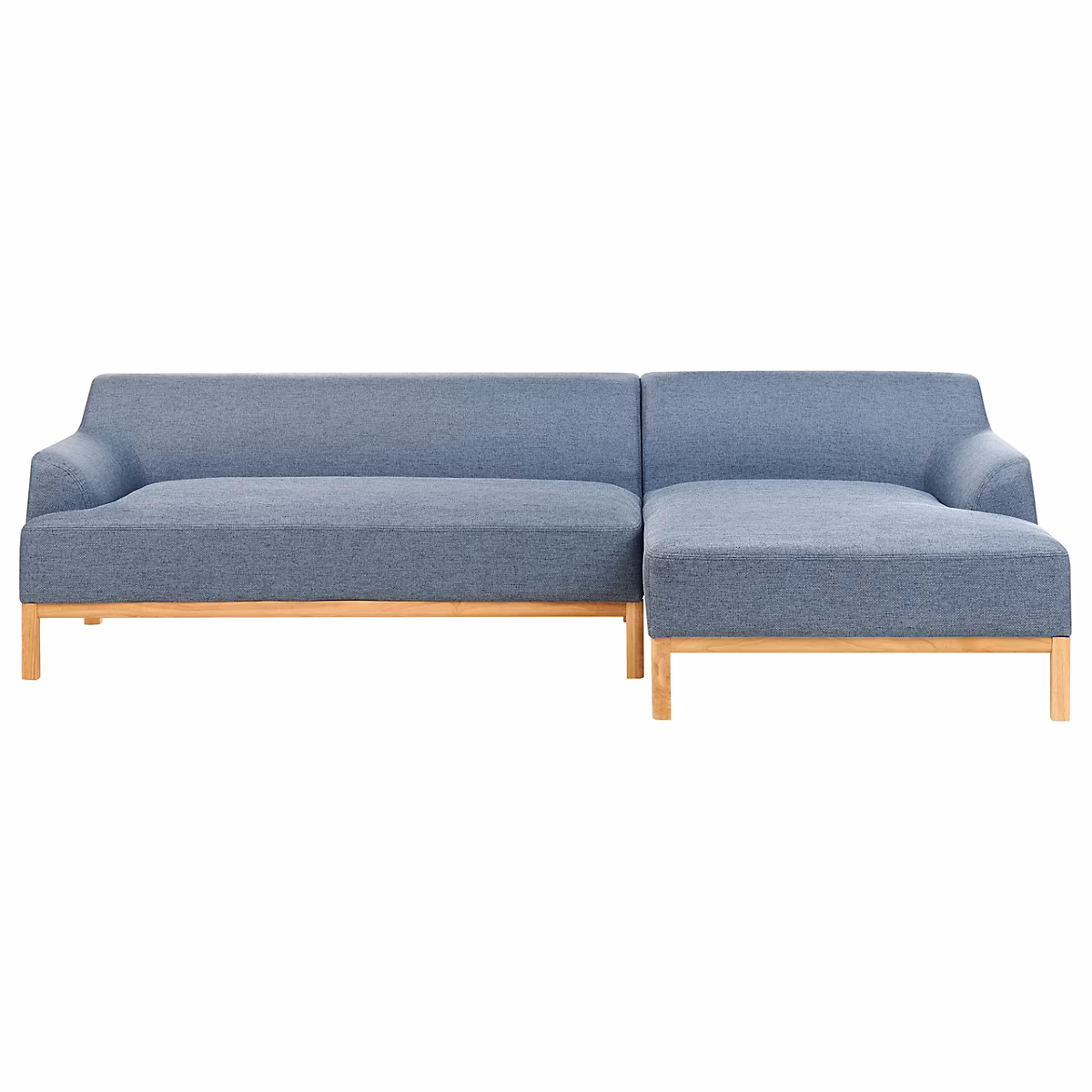 Canapé d'angle 3 places SOSJO Tissu Bleu Côté gauche – Réf. CKSHJLRCC9488934864