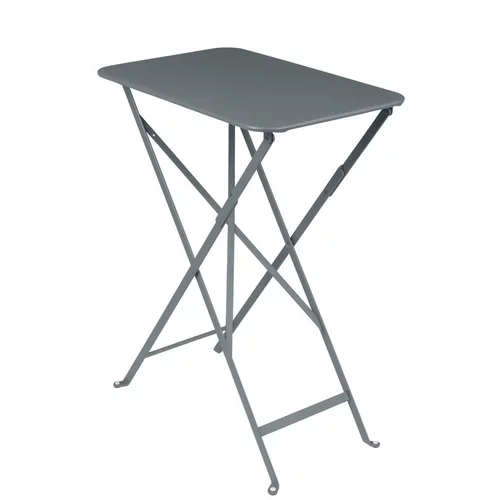 Table pliante Bistro coloris gris orage en acier Fermob - 37 x 57 x 74 cm
