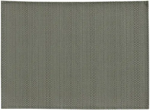Set de table PVC et polyester coloris orage Canna - 45 x 33 cm