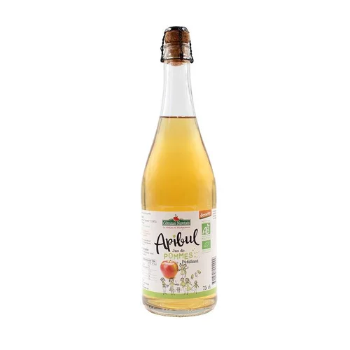Apibul Nature Jus de Pommes pétillant Bio bouteille 75 cl