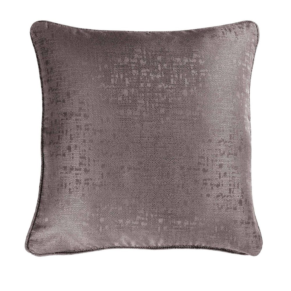 Coussin Passepoil Adamo Taupe 60 × 60 cm