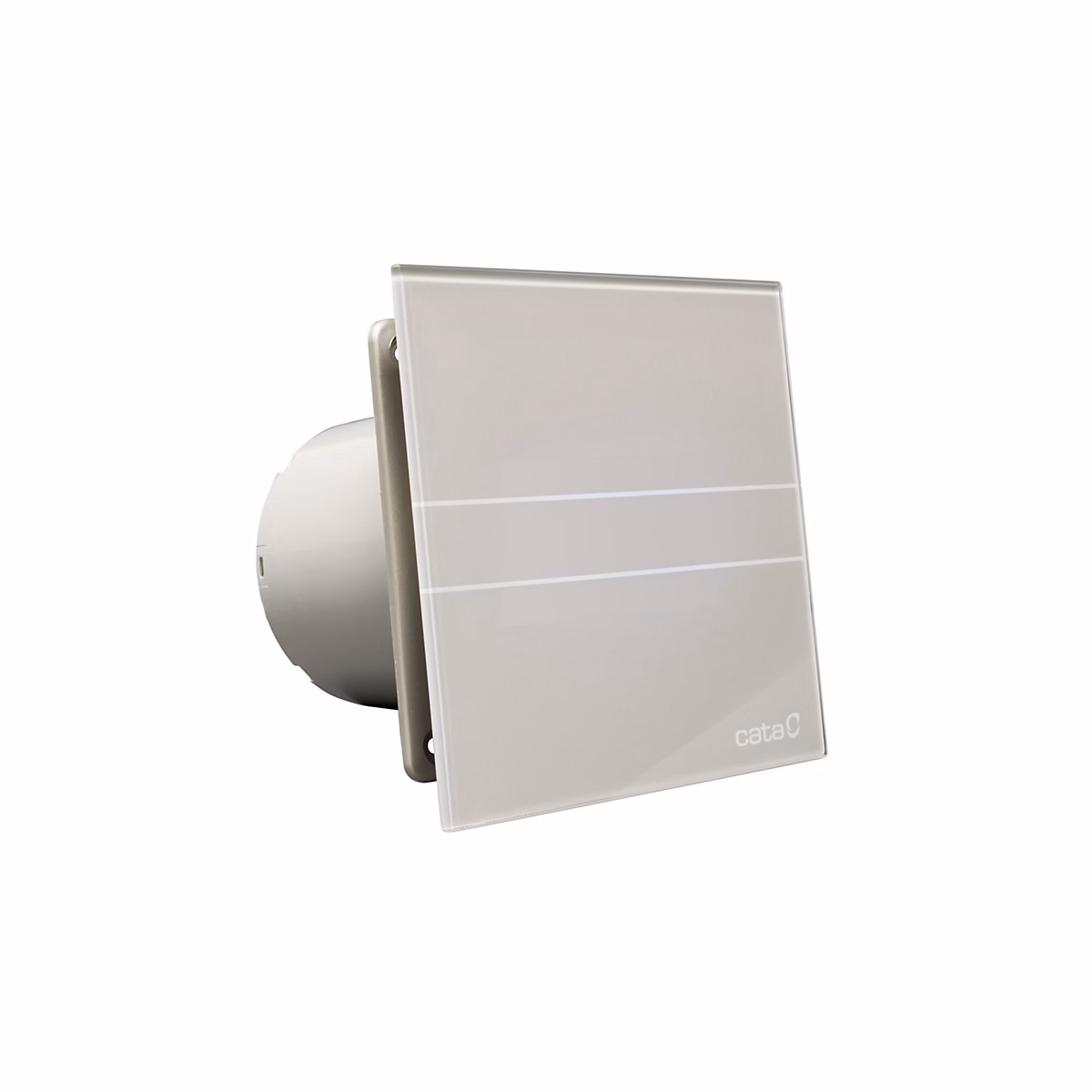 Aérateur extracteur E-100 Glass Silver Timer CATA – Réf. ELCFGZOID4165423542