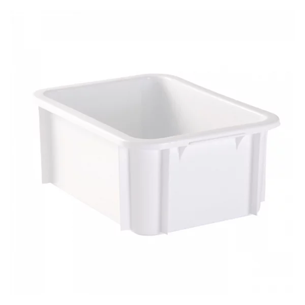 Bac renforcé rectangulaire 400 × 300 × 165 12 L blanc