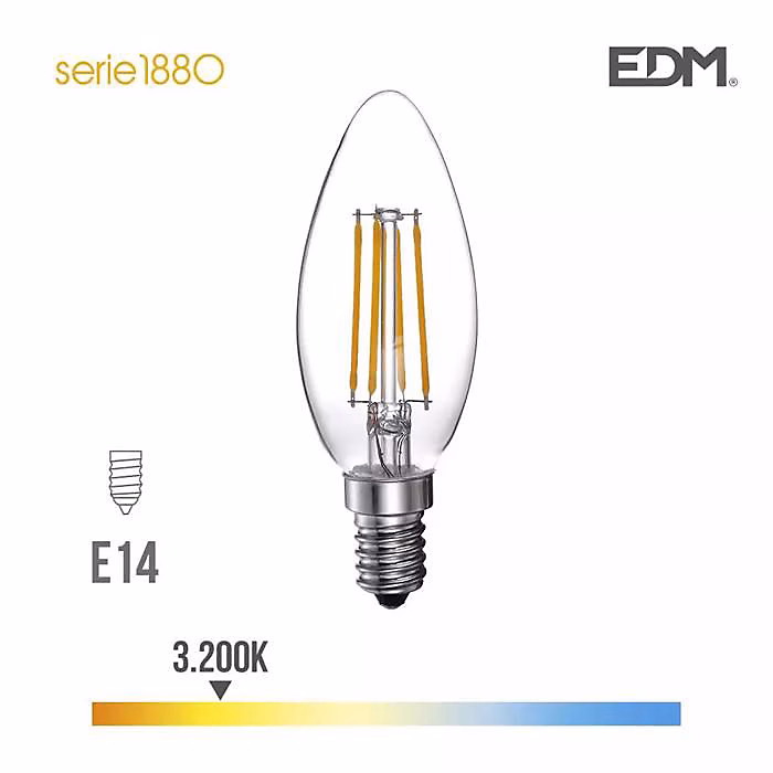 Ampoule LED E14 4W Bougie équi – Réf. TBINHCCAF2937434658