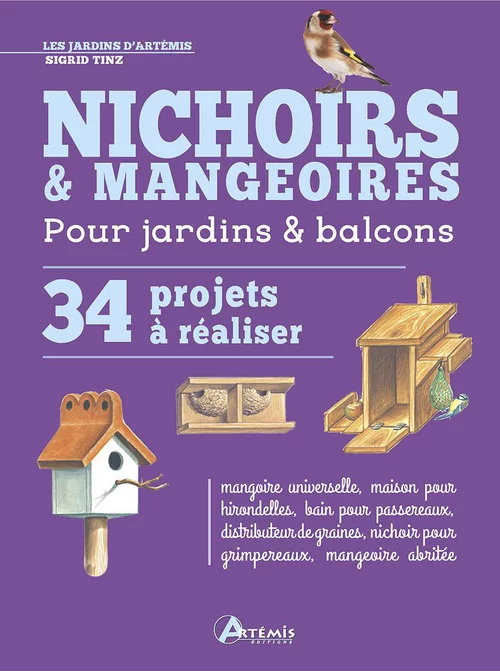 Livre "Nichoirs et mangeoires" Artemis