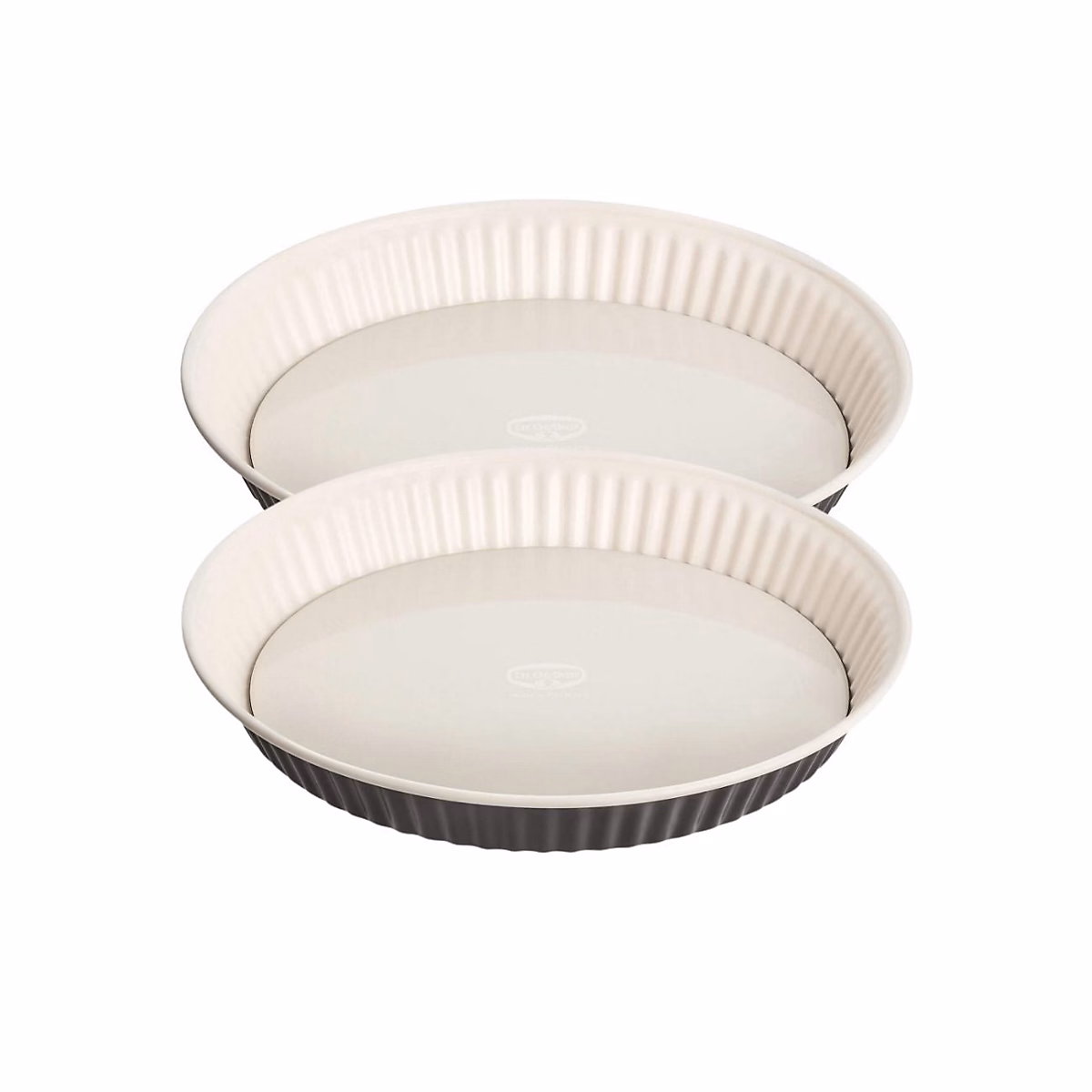 Ensemble de 2 Moules à tarte quiche 28 cm en email Dr. Oetker Exclusive – Réf. JGNQDKLDN3919569064