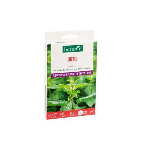 Ortie botanic® - graines à semer (3 m²)