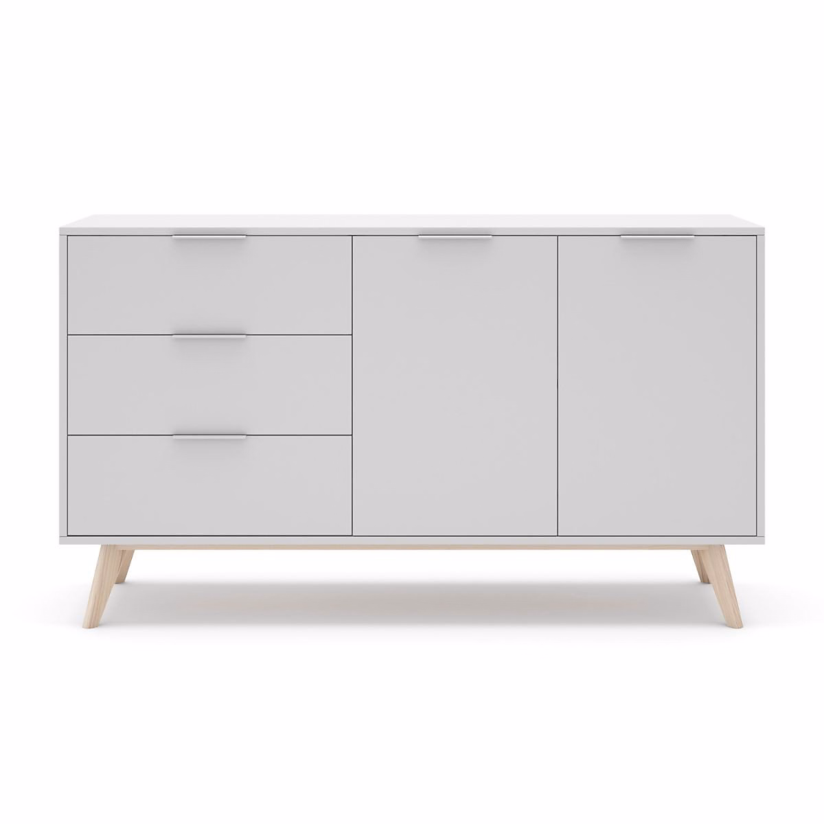 Buffet 2 portes | 3 tiroirs Campus – L140 cm