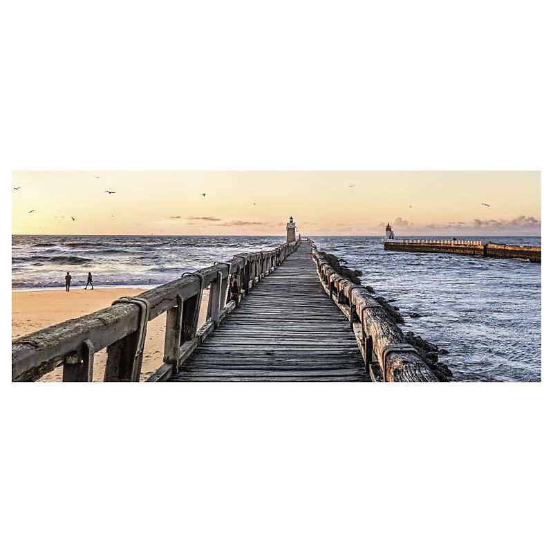 Brise vue imprimé ESTACADE CAPBRETON – H.1.2 x L.3 m, 100% occultant, Made in France par Scenolia + kit de fixation offert