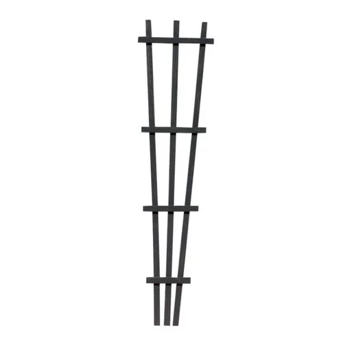 Tuteur mini-grimpant anthracite Jany Eventail - 0,3 x H 1,2 m