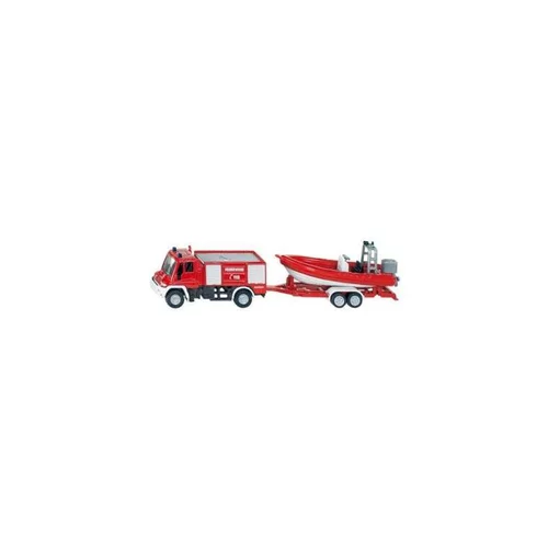 Pompier camion avec bateau Siku - echelle 1/64e